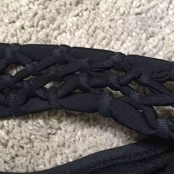 Jessica Simpson triangle feather print bikini. M-top/L-bottom. NWT - Picture 14 of 16